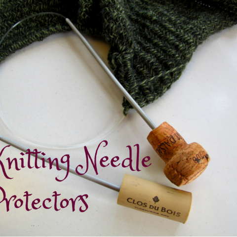 DIY: Make your own knitting needle protectors | Kiku Corner