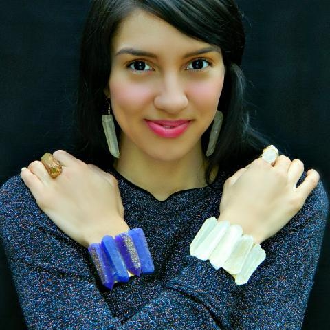 Faux Quartz Crystal Jewelry DIY