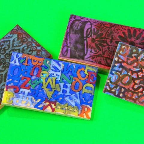 Huge Rubber Stamps DIY!