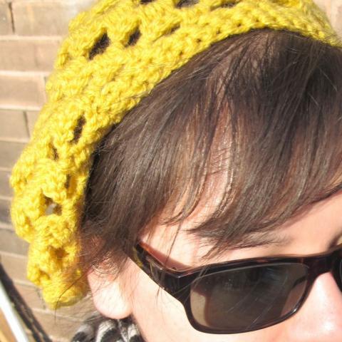 DIY: Crocheted Sunburst Beret from Kiku Corner | Kiku Corner