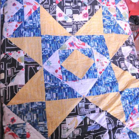 DIY: Meinhilde's Starburst Quilt | Kiku Corner