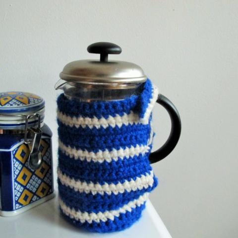 DIY: How to Crochet a Coffee Cozy | Kiku Corner