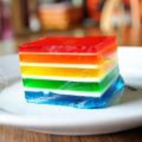 Rainbow Jell-O