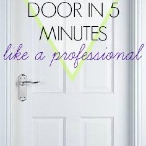 HOW TO GLOSS A DOOR LIKE A PROFESSIONAL