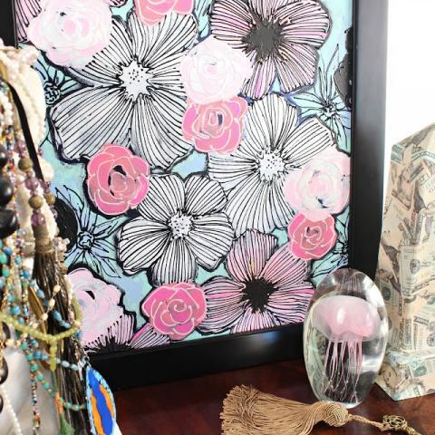 Let's Paint Flowers!