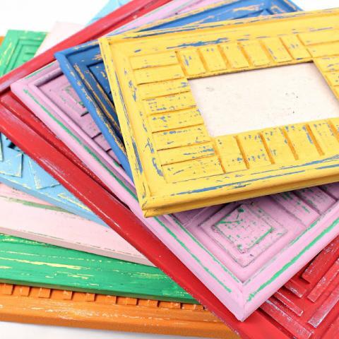 Dollar Store Frame Makeovers