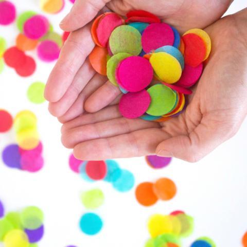 Make your own confetti