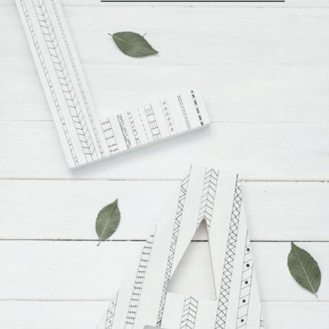 Modern Sharpie Wooden Letters