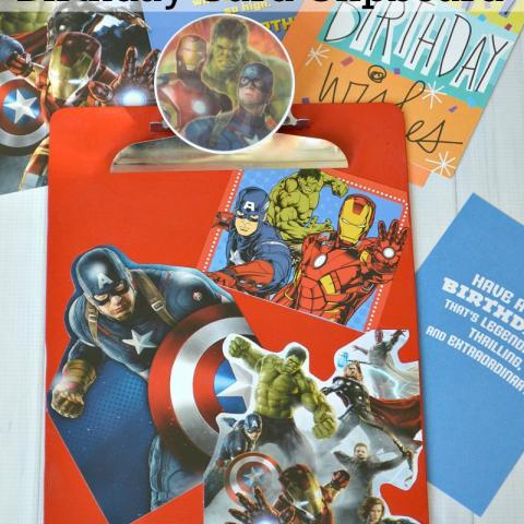 DIY Avengers Cards Clipboard