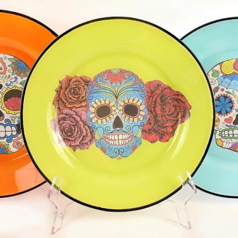 Sugar Skull Plates DIY