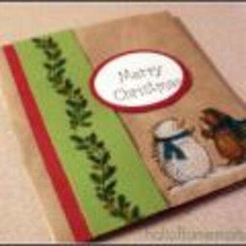 Paper Bag Christmas Cards