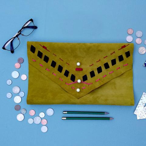 Morana Leather DIY Clutch