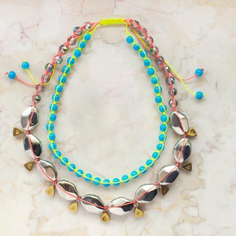 Miami Heat Neon DIY Necklace