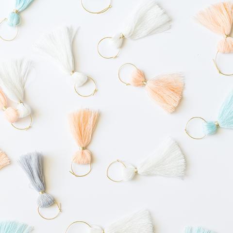 DIY Tassel Wine Charms