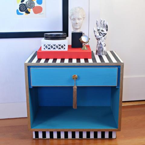 Roadside Rescue Side Table Makeover