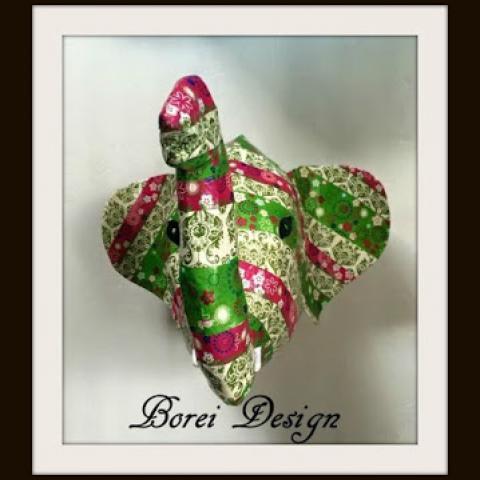 DIY Anthropologie Inspired Wall Bust