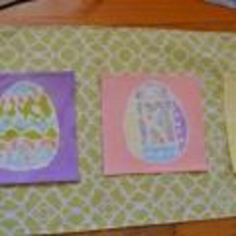 Easy Easter Table Runner