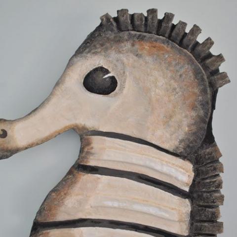 Sea Horse Wall Sculpture