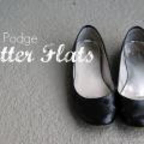 Mod Podge Glitter Flats