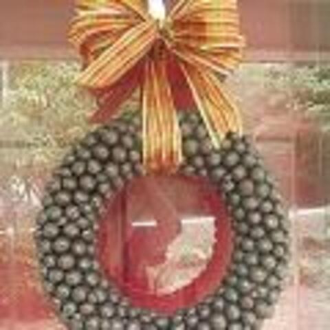 Fall Walnut Wreath