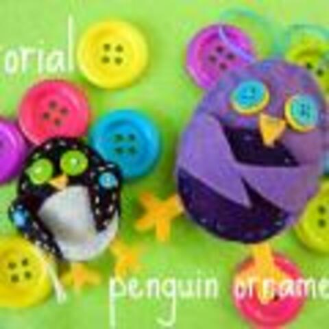 Felt Penguin Tutorial