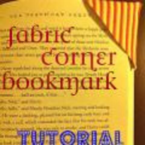 FABRIC CORNER BOOKMARK