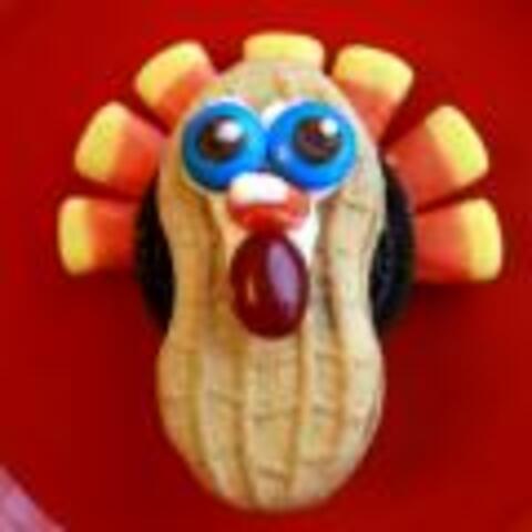 No Bake Turkey Cookies