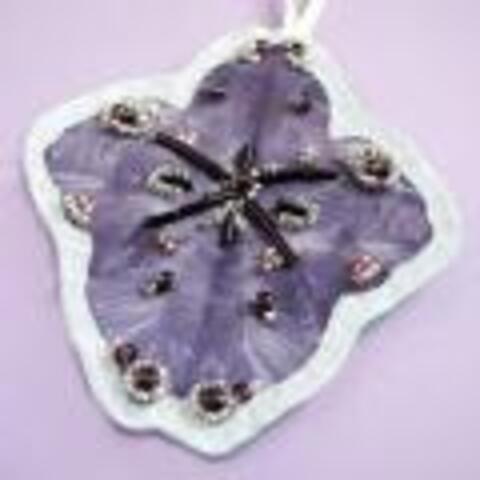 Inkblot Christmas Ornament