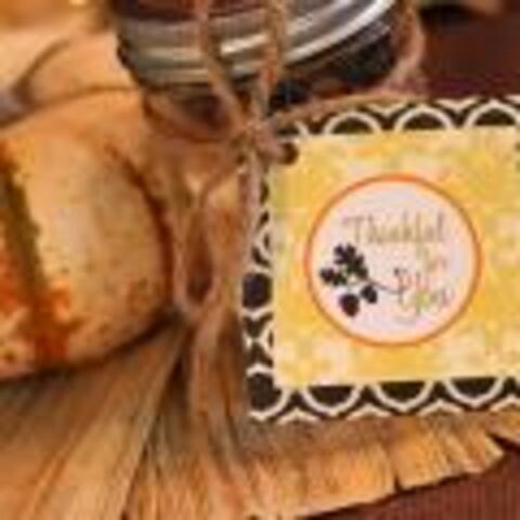 Fall Themed Gift Tag