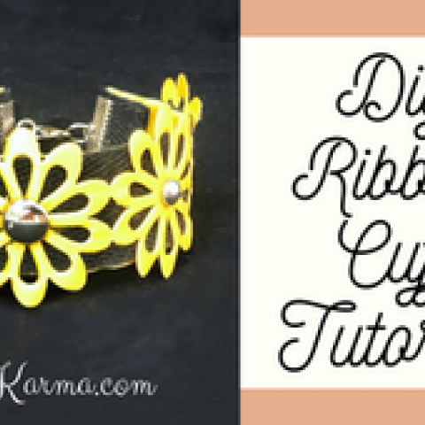 How to Make a Lacy Ribbon Cuff