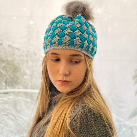 Winter Waves beanie