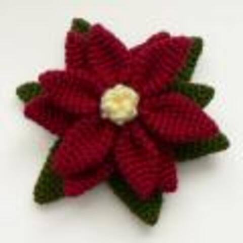 Crochet Poinsettia