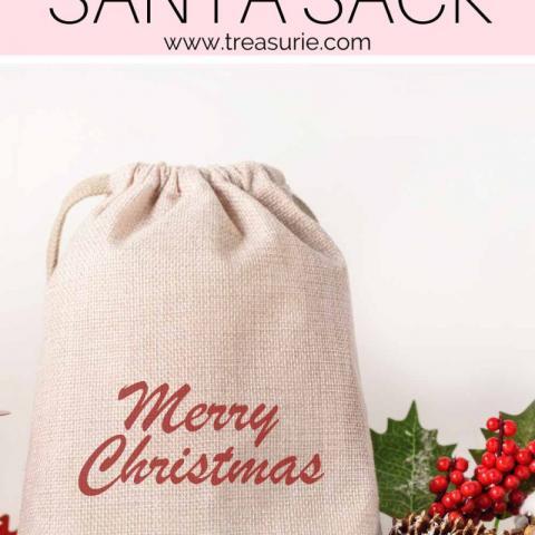 How to make a santa sack