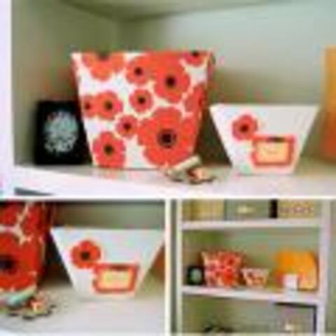 Cereal Box Storage Bins Printable