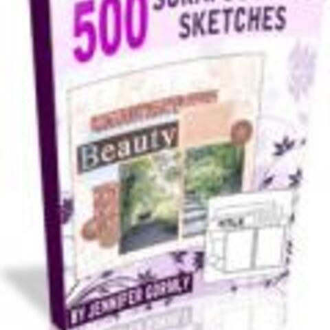500 Scrapbooking Sketches