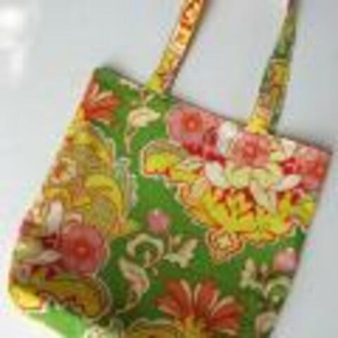 Simple Reversible Tote Bag