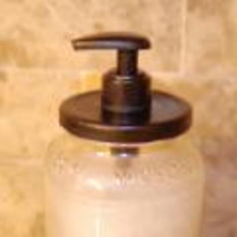 DIY soap dispenser