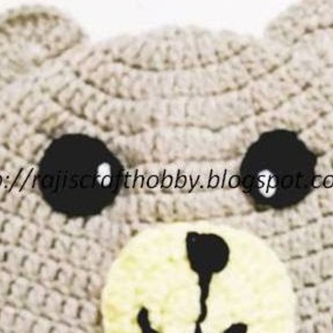 Crochet Bear Hat