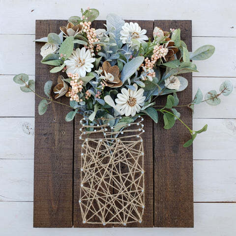 Farmhouse style string art
