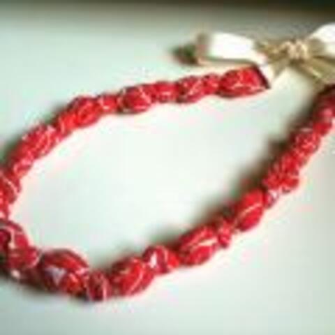 Fabric Necklace