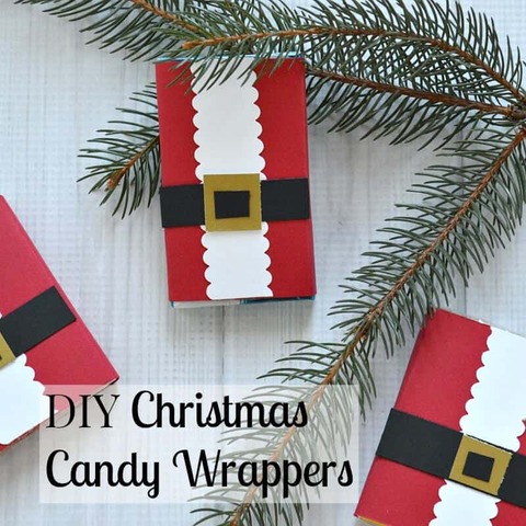 DIY Holiday Candy Wrapper