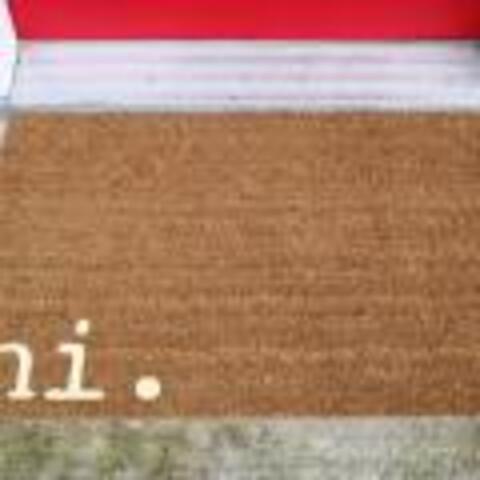 Friendly Welcome Mat