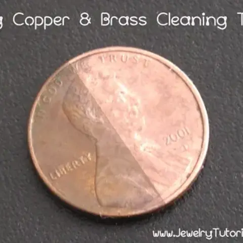 Quick copper and brass cleaning trick