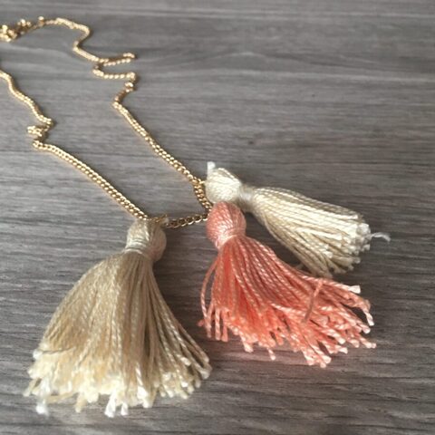 DIY Tassels for Jewlery