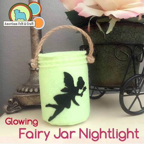 Glowing Fairy Jar Nightlight