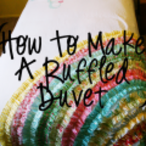 How To Make a Ruffled Duvet