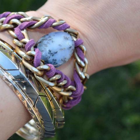 DIY Evil Eye Bracelet