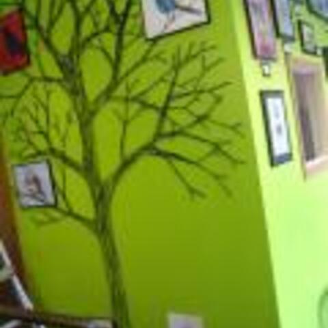 Make a String Tree Wall Mural