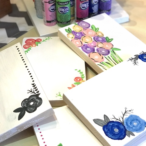 How to Hand Paint Flowers The Easy Way