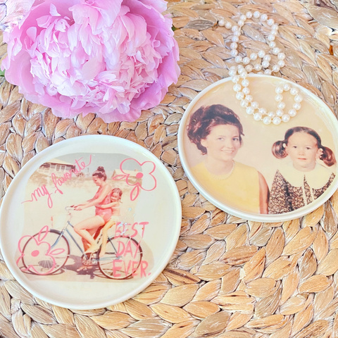 Personalized Photo Jewelry Dish